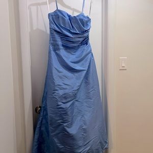 Bill Levkoff blue dress size 14.